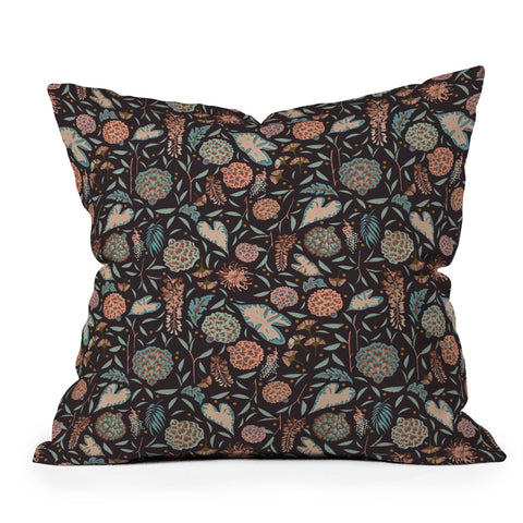 Holli Zollinger NIGHT BLOSSOM Throw Pillow
