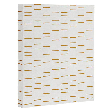 Holli Zollinger OCHRE LINE Art Canvas