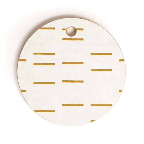 Holli Zollinger OCHRE LINE Cutting Board Round