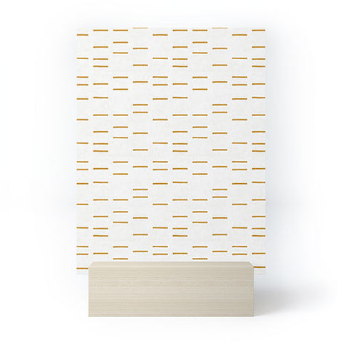 Holli Zollinger OCHRE LINE Mini Art Print
