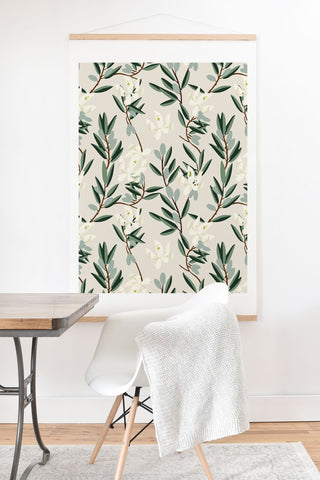Holli Zollinger OLIVE BLOOM Art Print And Hanger