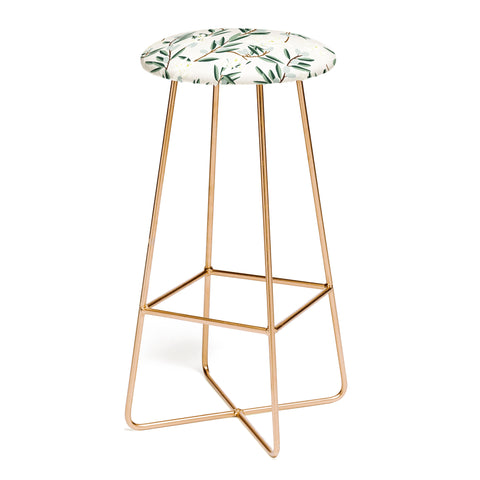 Holli Zollinger OLIVE BLOOM Bar Stool