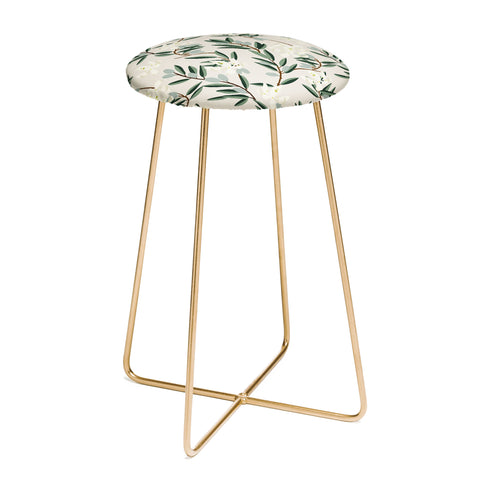 Holli Zollinger OLIVE BLOOM Counter Stool