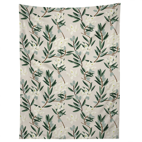 Holli Zollinger OLIVE BLOOM Tapestry
