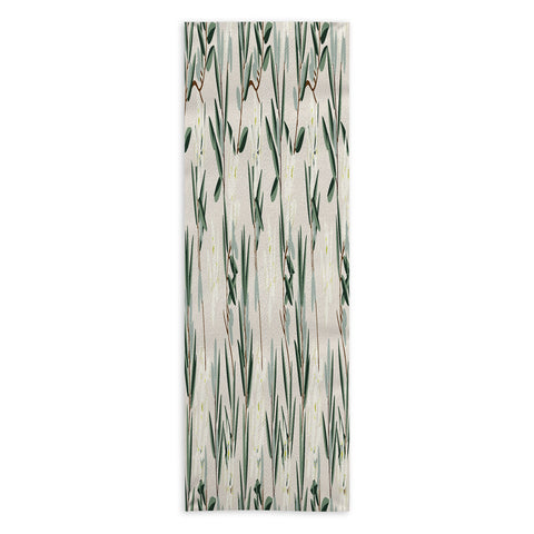 Holli Zollinger OLIVE BLOOM Yoga Towel