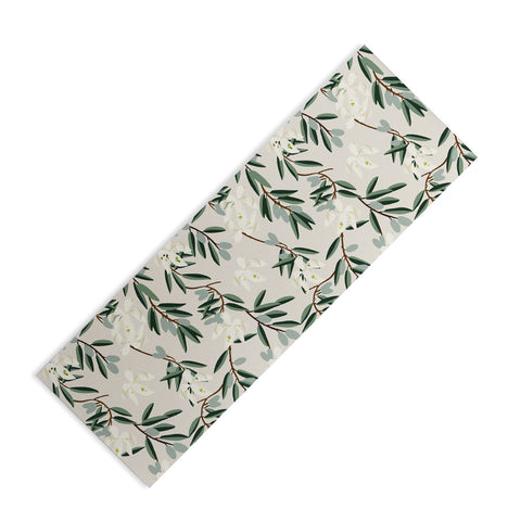 Holli Zollinger OLIVE BLOOM Yoga Mat