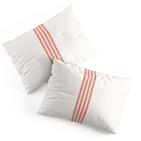 Holli Zollinger ORANGE VEE Pillow Shams