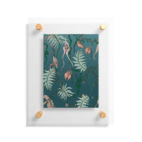 Holli Zollinger ORCHID BOTANICAL Floating Acrylic Print