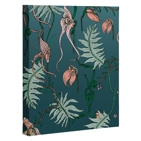 Holli Zollinger ORCHID BOTANICAL Art Canvas