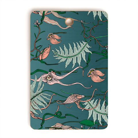 Holli Zollinger ORCHID BOTANICAL Cutting Board Rectangle