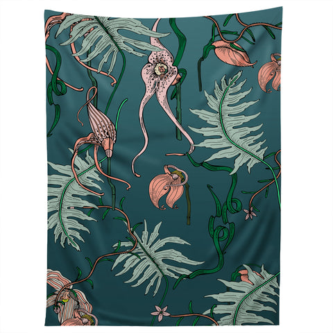 Holli Zollinger ORCHID BOTANICAL Tapestry