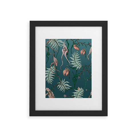 Holli Zollinger ORCHID BOTANICAL Framed Art Print