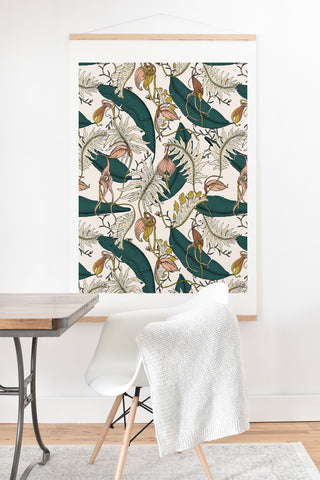 Holli Zollinger ORCHID GARDEN AMORA Art Print And Hanger