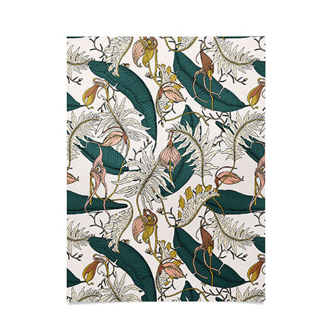 Holli Zollinger ORCHID GARDEN AMORA Poster