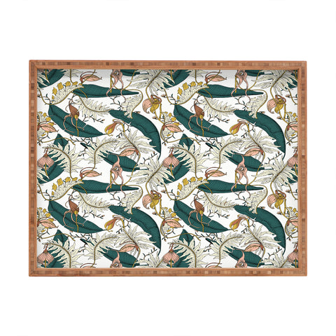 Holli Zollinger ORCHID GARDEN AMORA Rectangular Tray