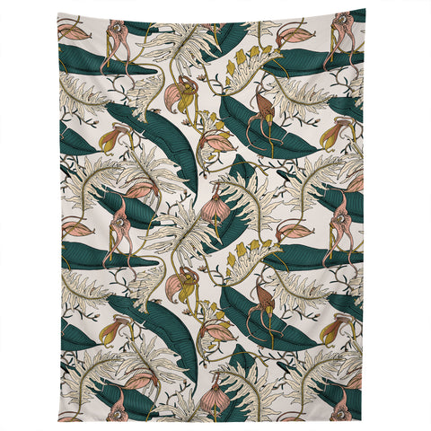 Holli Zollinger ORCHID GARDEN AMORA Tapestry