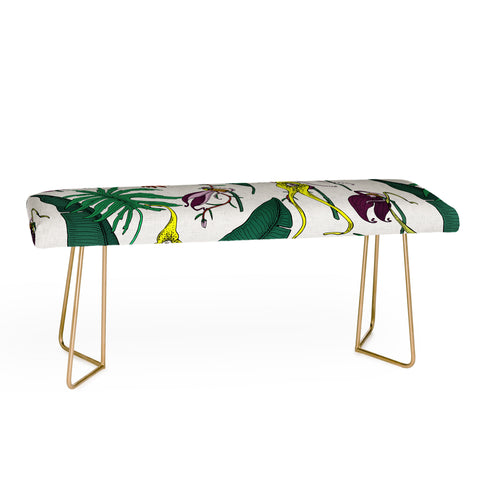 Holli Zollinger ORCHID GARDEN Bench