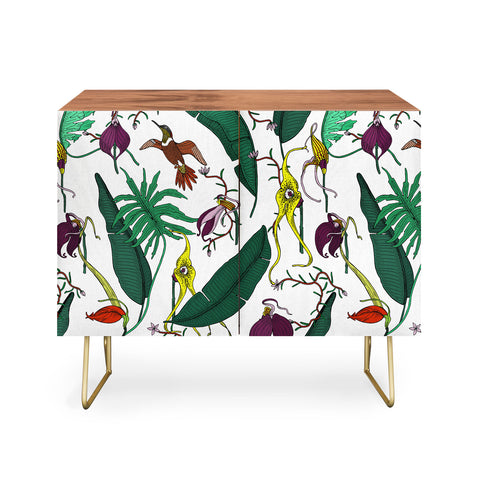 Holli Zollinger ORCHID GARDEN Credenza
