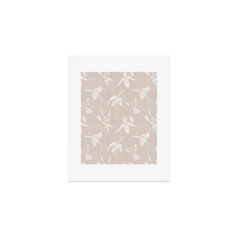 Holli Zollinger ORCHID LINEN Art Print