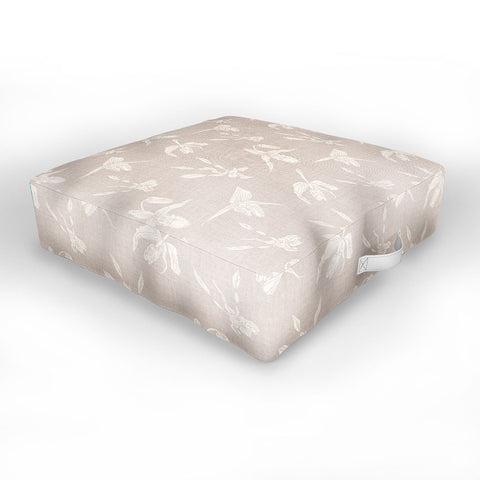 Holli Zollinger ORCHID LINEN Outdoor Floor Cushion