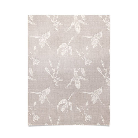 Holli Zollinger ORCHID LINEN Poster