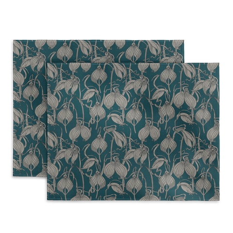 Holli Zollinger ORCHID MEDITERRANEAN Placemat