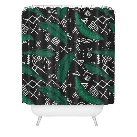Holli Zollinger ORINOCO MIDNIGHT Shower Curtain