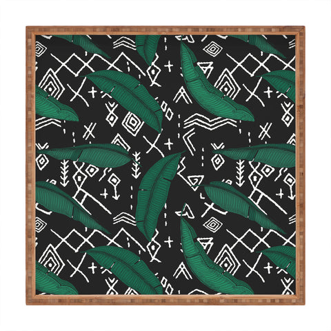 Holli Zollinger ORINOCO MIDNIGHT Square Tray