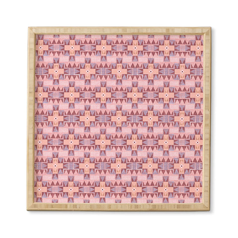 Holli Zollinger Otali Marsala Framed Wall Art