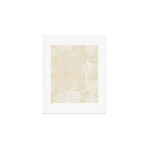 Holli Zollinger PALM LINEN Art Print