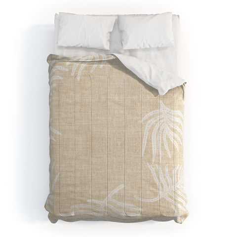 Holli Zollinger PALM LINEN Comforter