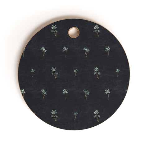 Holli Zollinger PALMA DARK Cutting Board Round