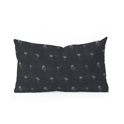 Holli Zollinger PALMA DARK Oblong Throw Pillow