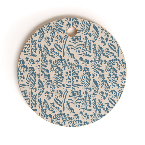 Holli Zollinger PALOMA BLUE Cutting Board Round