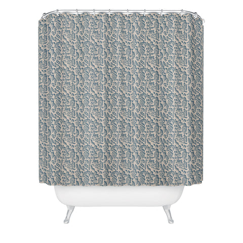 Holli Zollinger PALOMA BLUE Shower Curtain