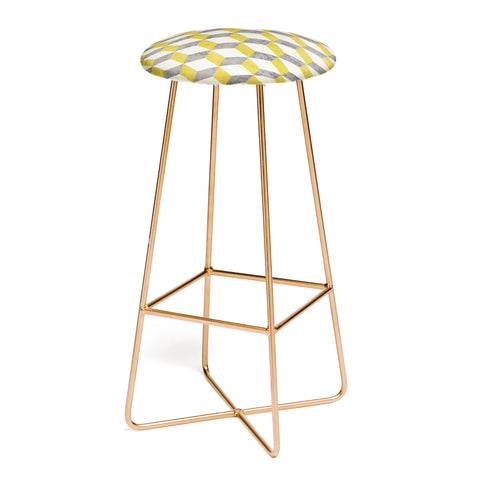 Holli Zollinger PETRA SUGAR GOLD Bar Stool