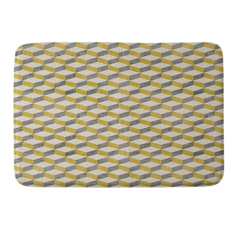 Holli Zollinger PETRA SUGAR GOLD Memory Foam Bath Mat