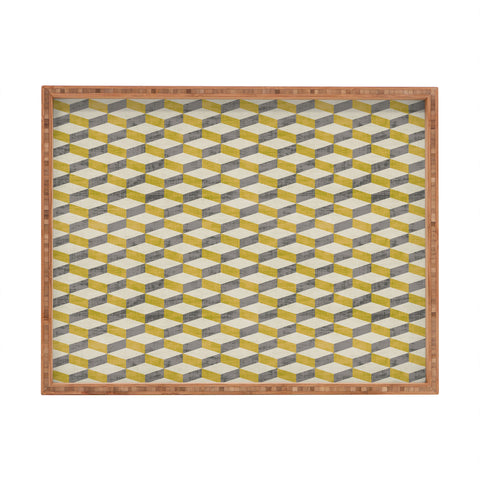 Holli Zollinger PETRA SUGAR GOLD Rectangular Tray