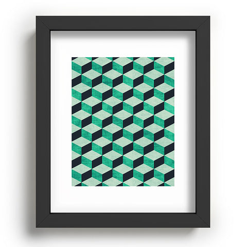 Holli Zollinger PETRA SUGAR TEAL Recessed Framing Rectangle