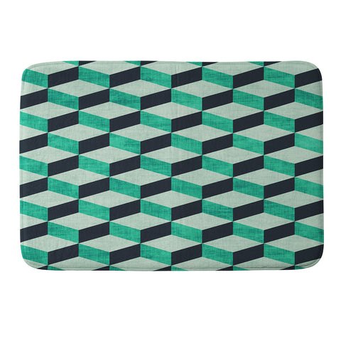Holli Zollinger PETRA SUGAR TEAL Memory Foam Bath Mat