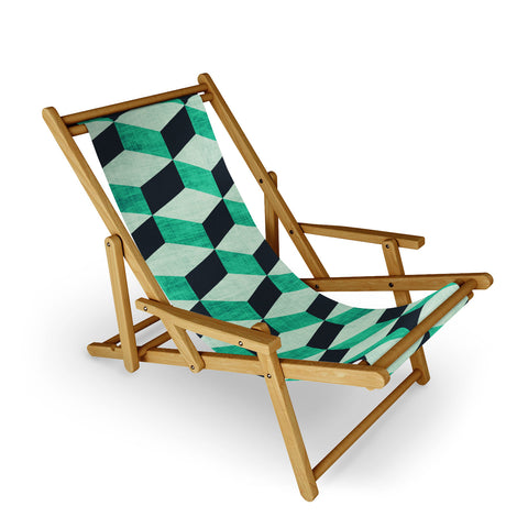 Holli Zollinger PETRA SUGAR TEAL Sling Chair