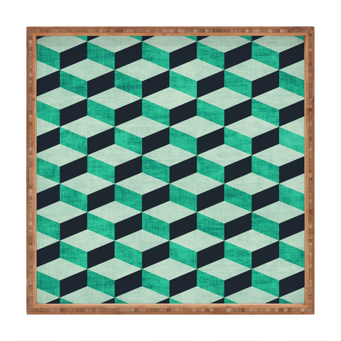 Holli Zollinger PETRA SUGAR TEAL Square Tray