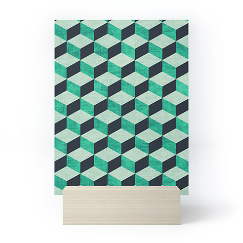 Holli Zollinger PETRA SUGAR TEAL Mini Art Print