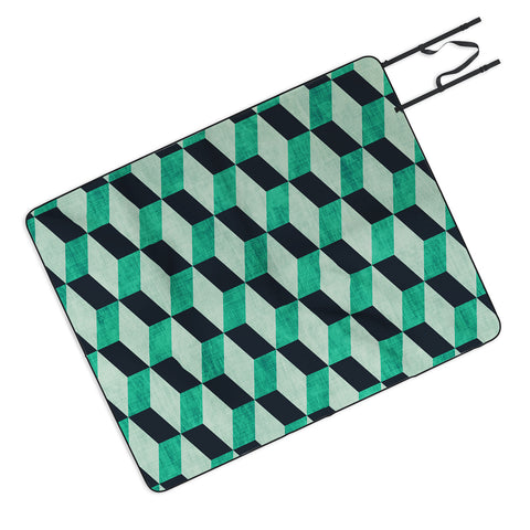 Holli Zollinger PETRA SUGAR TEAL Picnic Blanket