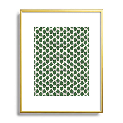 Holli Zollinger Pincushion Dot Metal Framed Art Print
