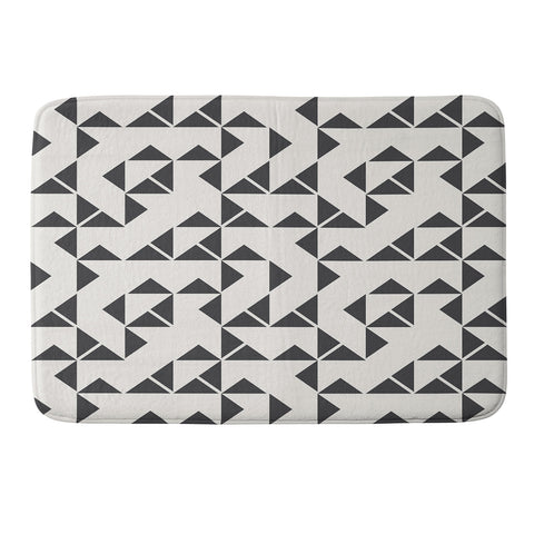 Holli Zollinger Pinwheels Memory Foam Bath Mat
