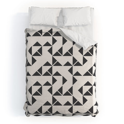 Holli Zollinger Pinwheels Duvet Cover