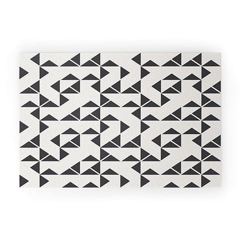 Holli Zollinger Pinwheels Welcome Mat