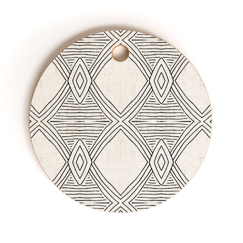 Holli Zollinger PLAYA DIAMOND Cutting Board Round