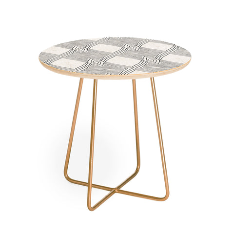 Holli Zollinger PLAYA DIAMOND Round Side Table